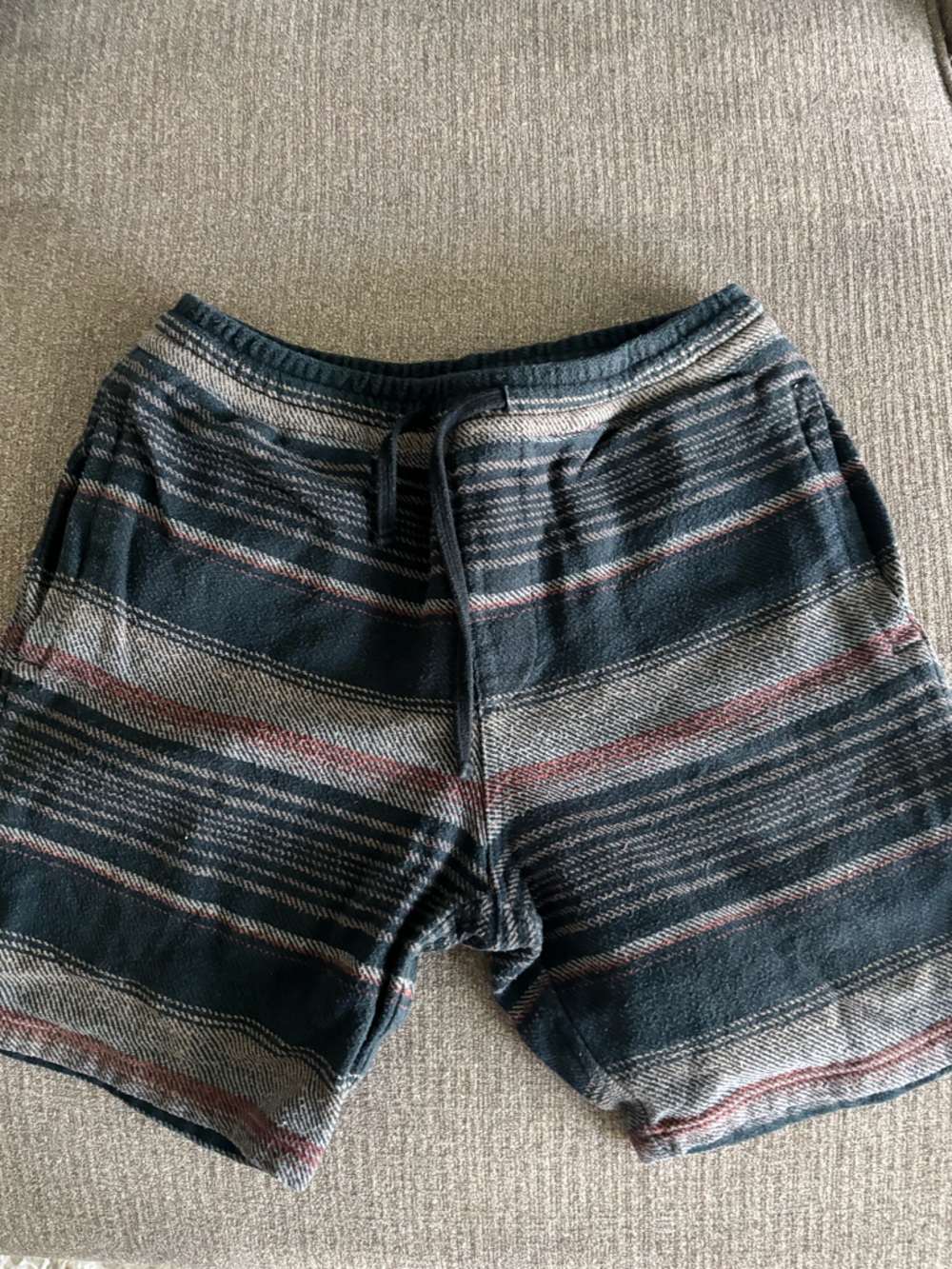 men’s boho woven shorts